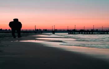 walks on the beach