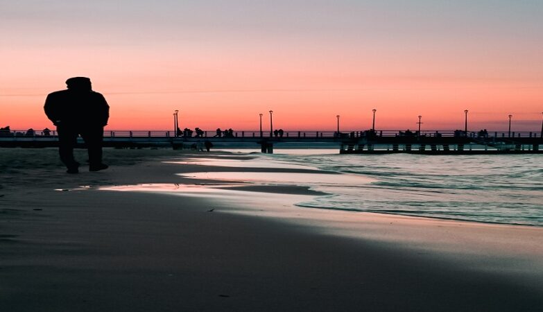 walks on the beach